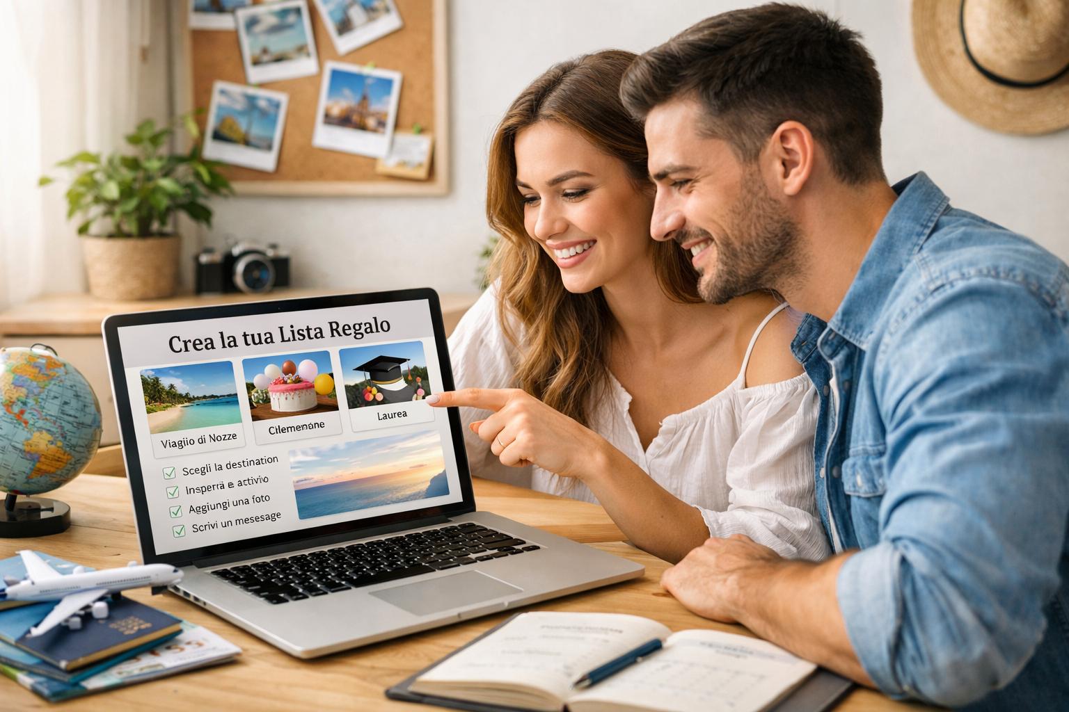 Lista viaggio online personalizzata Vista Travel Signature